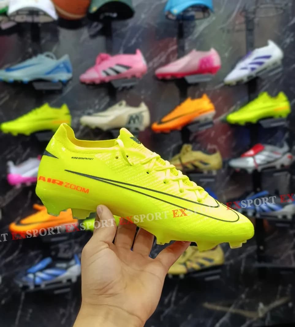 Crampon Nike Air Zoom Mercurial Vapor 16 Elite FG – Jaune Fluo