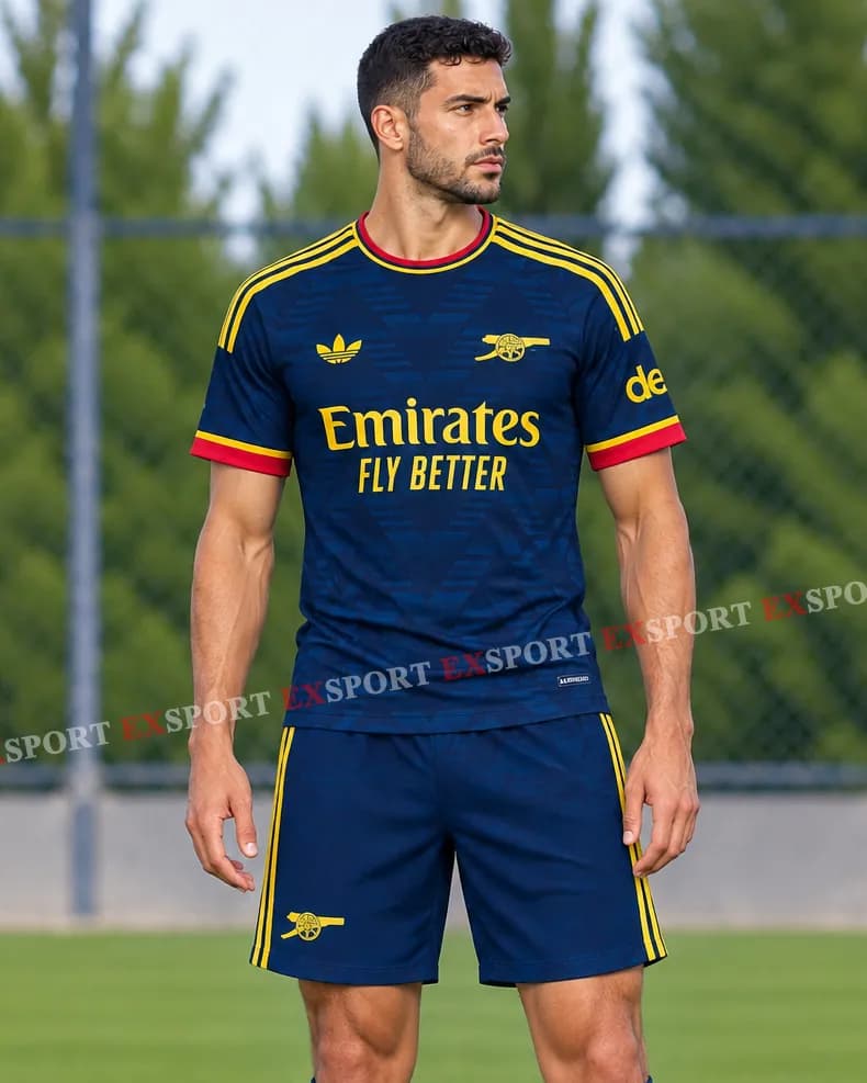Ensemble Maillot et Short 3éme Arsenal 2026-2027/Bleu Marine