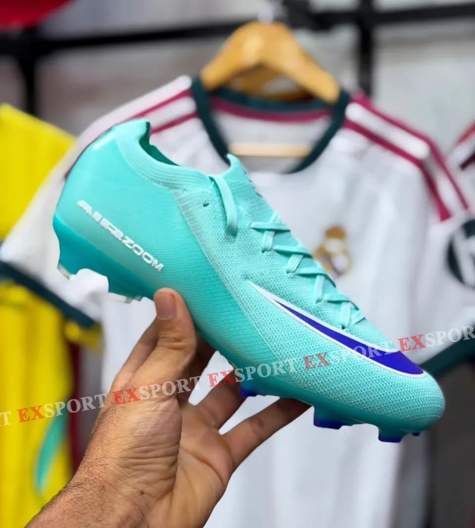 Crampon Nike Air Zoom Mercurial Vapor 16 -Turquoise ( Avec Sac Crampon Gratuit)