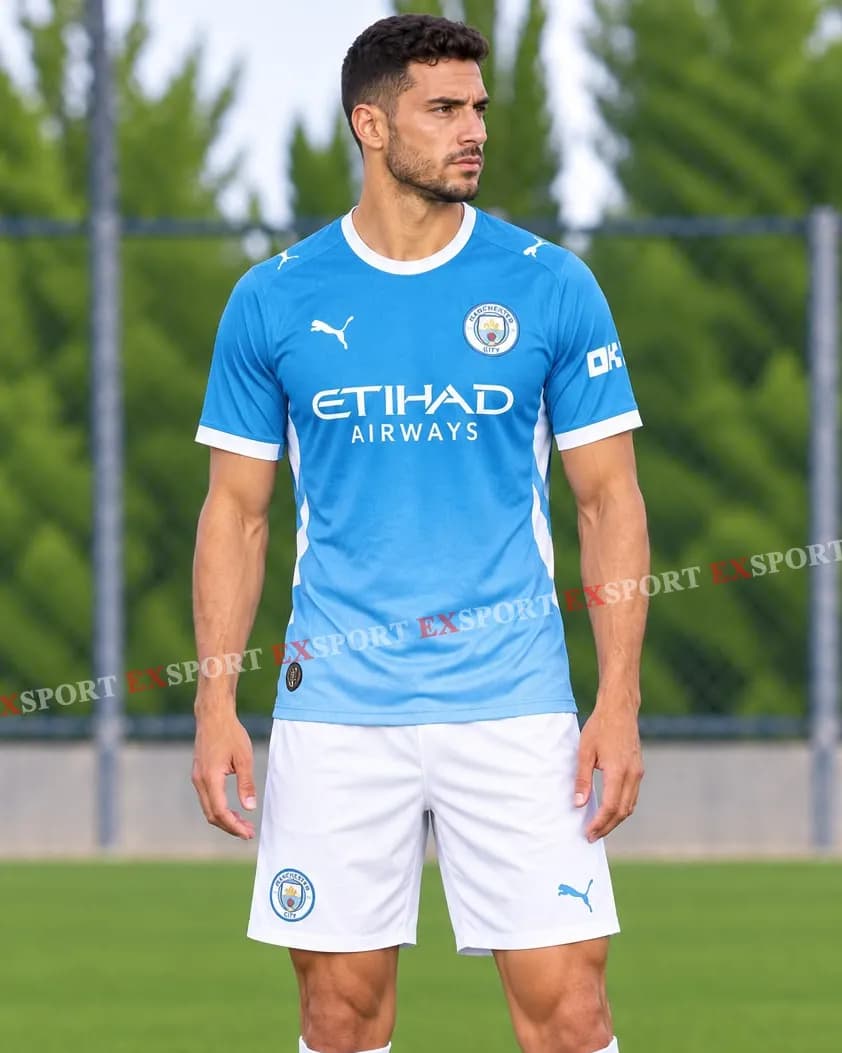 Ensemble Maillot et Short Domicile Manchester City 2026-2027