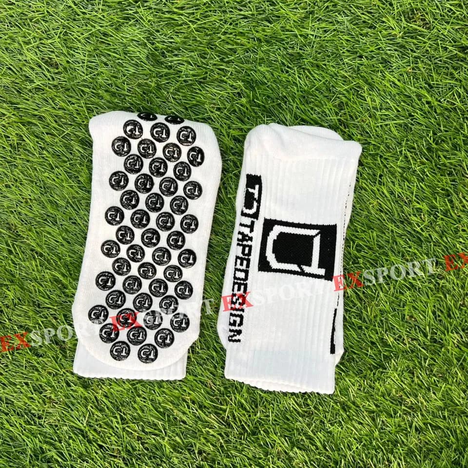 Chaussette Silicone Antidérapante Blanc