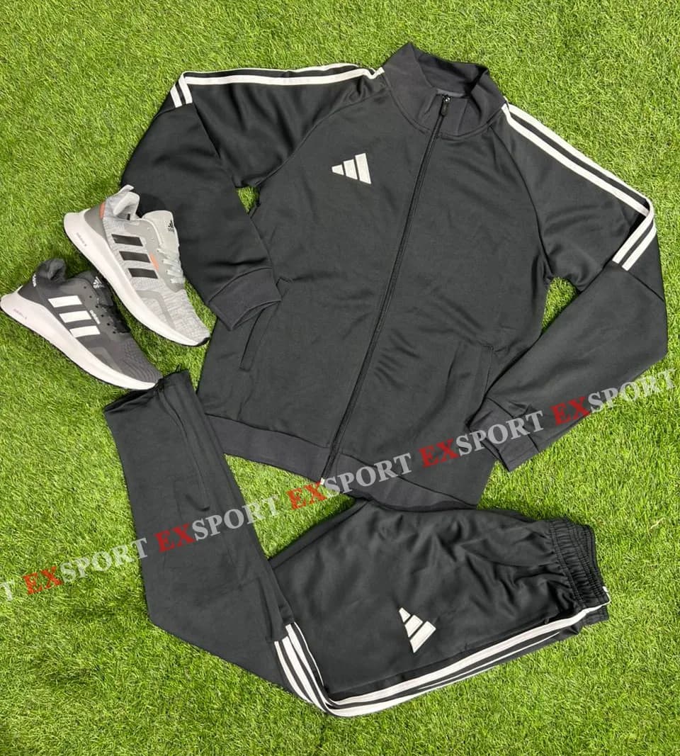 Survêtement Adidas Gris Charbon Qualité SUPER GOOD