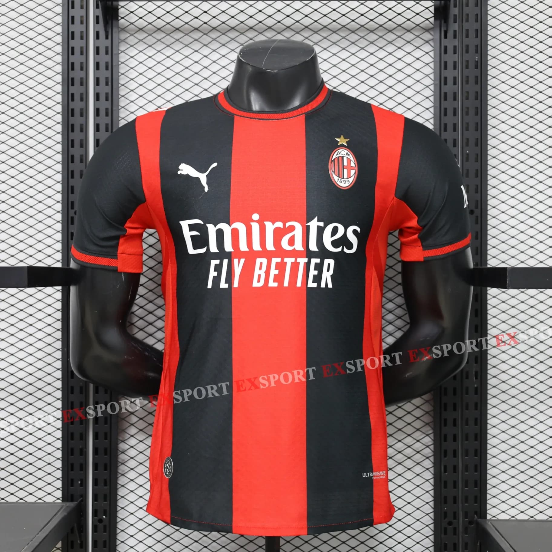 Maillot Officiel Domicile AC Milan Version Jouer 2026/2027