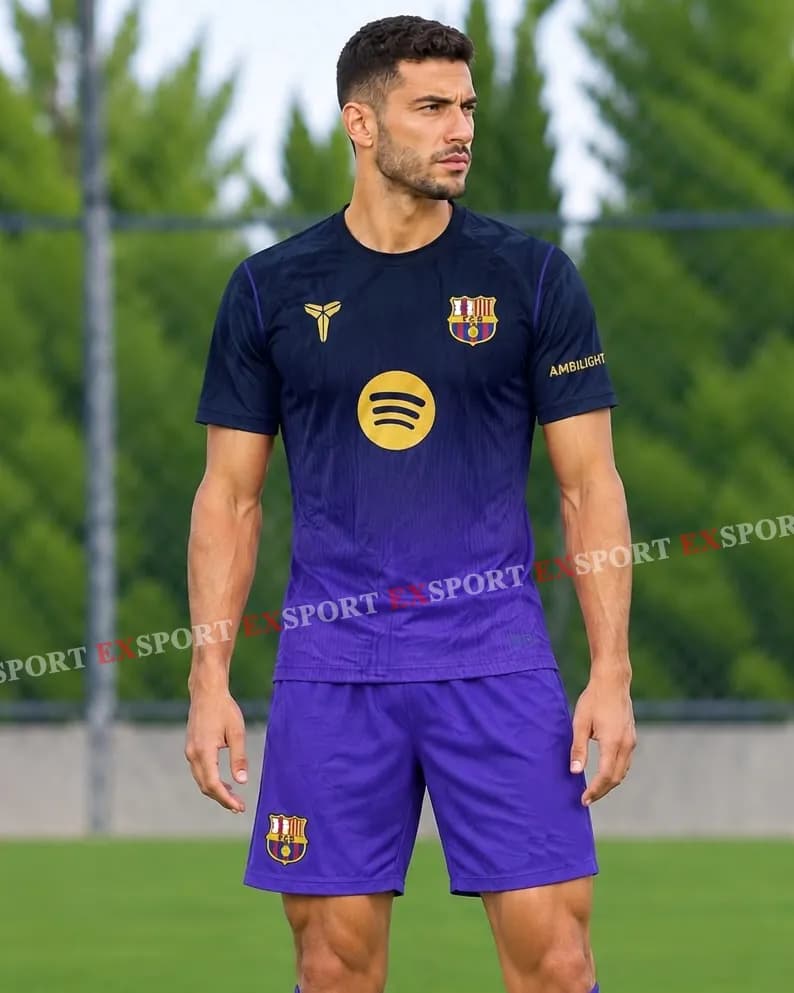 Ensemble Extérieur FC Barcelone 2026-2027/Mauve