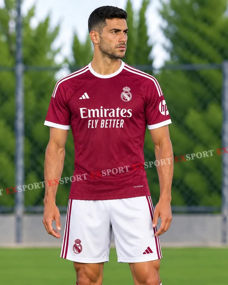 Ensemble 3ém Real Madrid 2026-2027/Rose