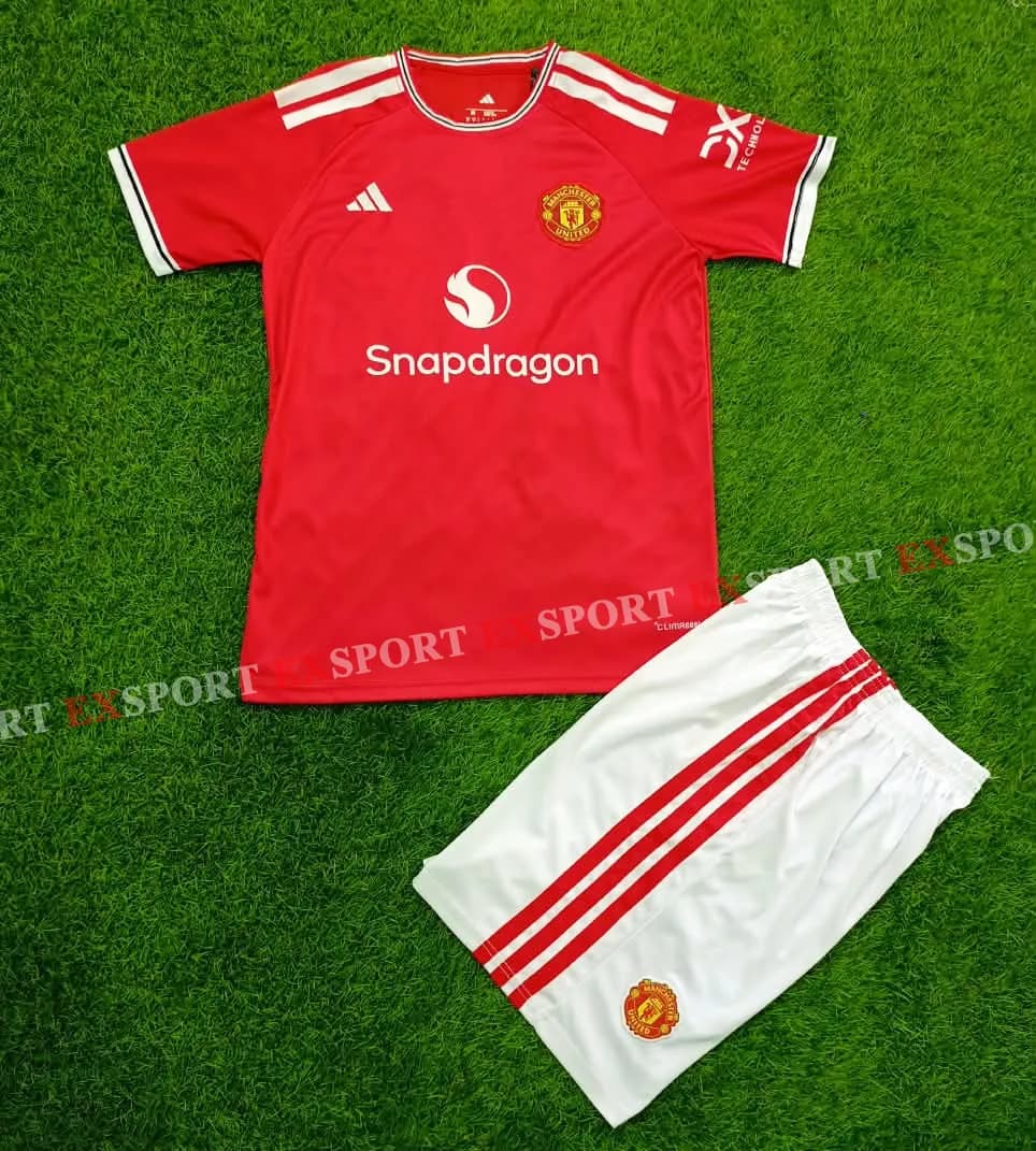 Ensemble Domicile Manchester United 2026-2027/Rouge
