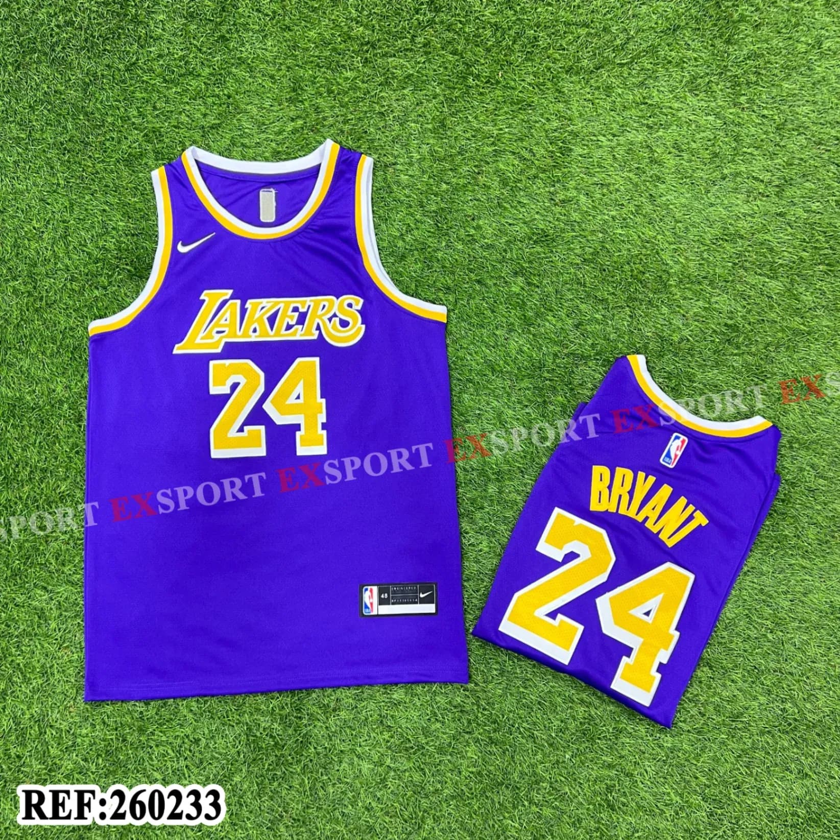 Sans Manche NBA Bryant #24 Violet - Los Angeles Lakers