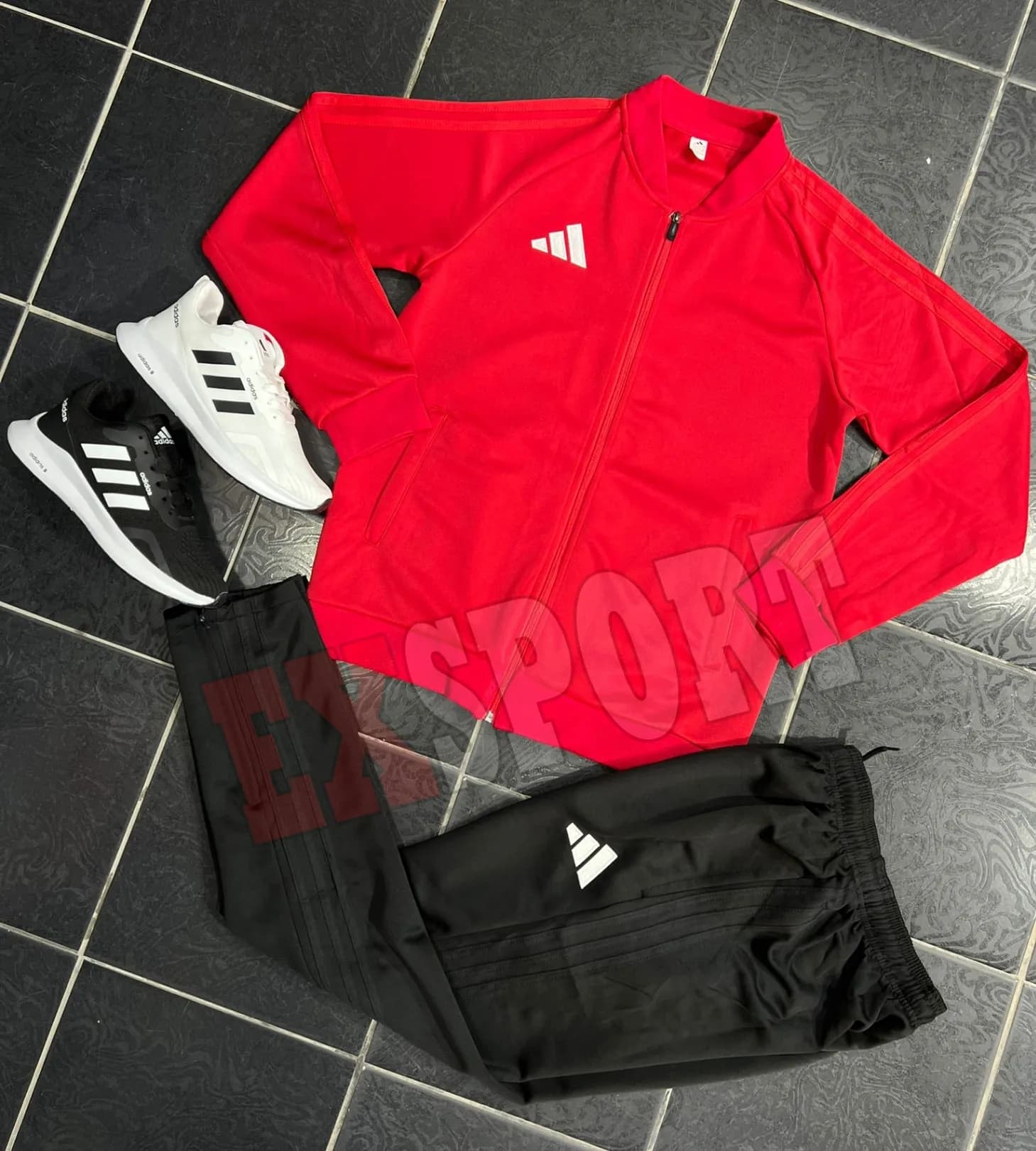 Survêtement Adidas Rouge