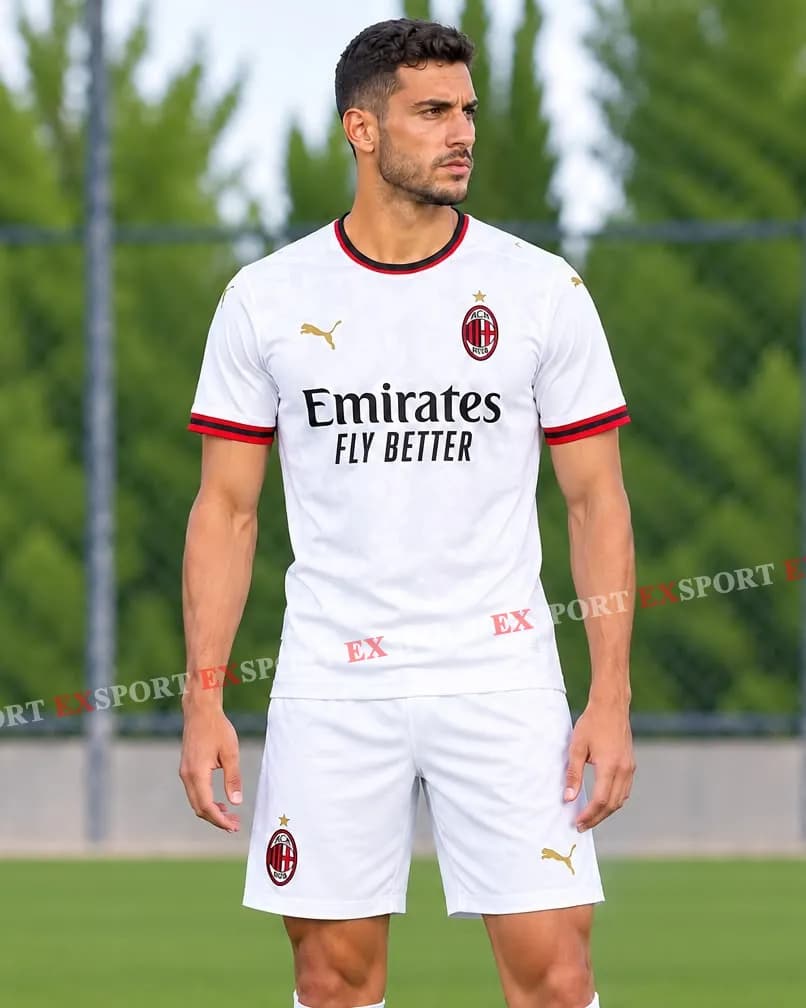 Ensemble Maillot et Short Extérieur AC Milan – Saison 2026/27