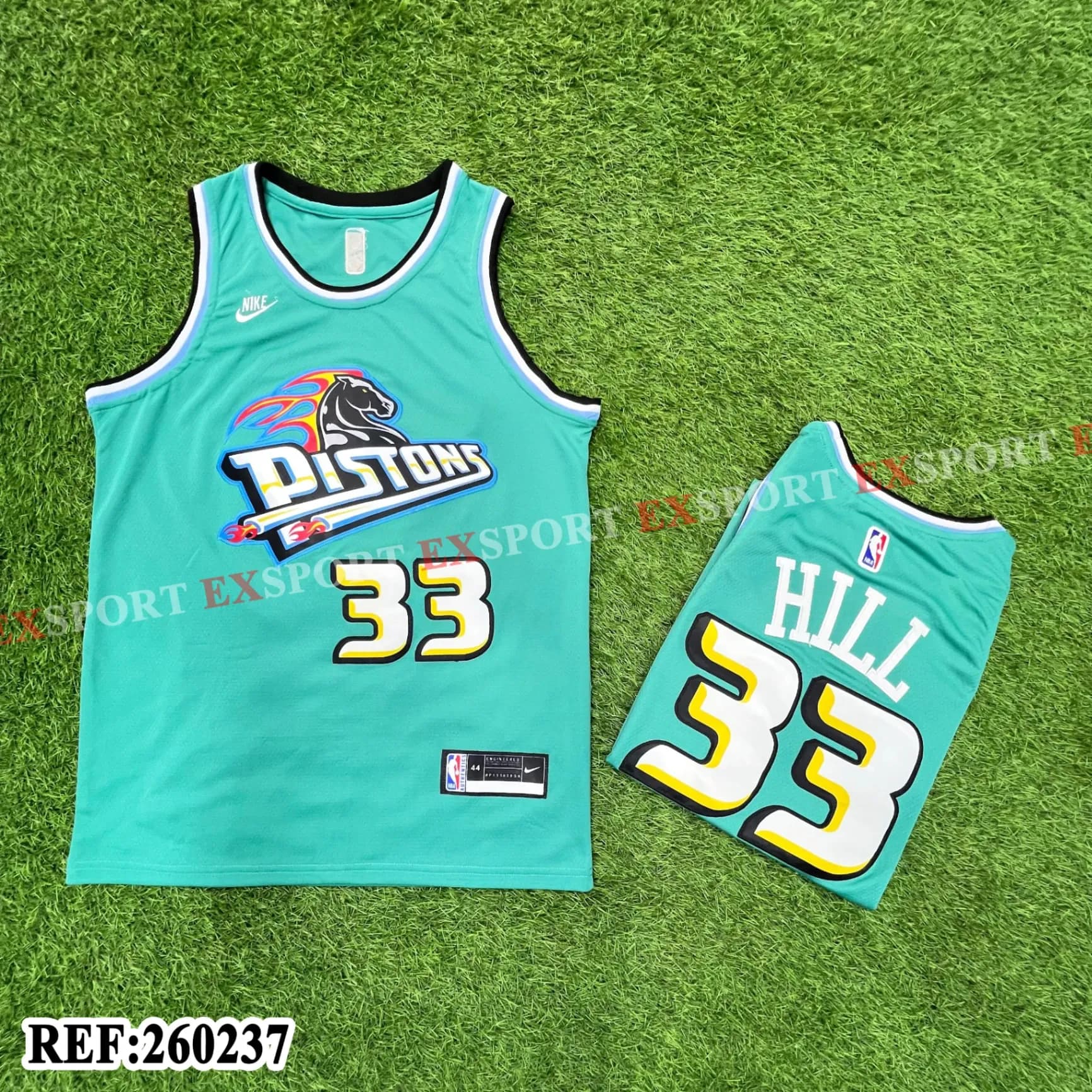 Sans Manche NBA Grant Hill #33 - Piston De Détroit