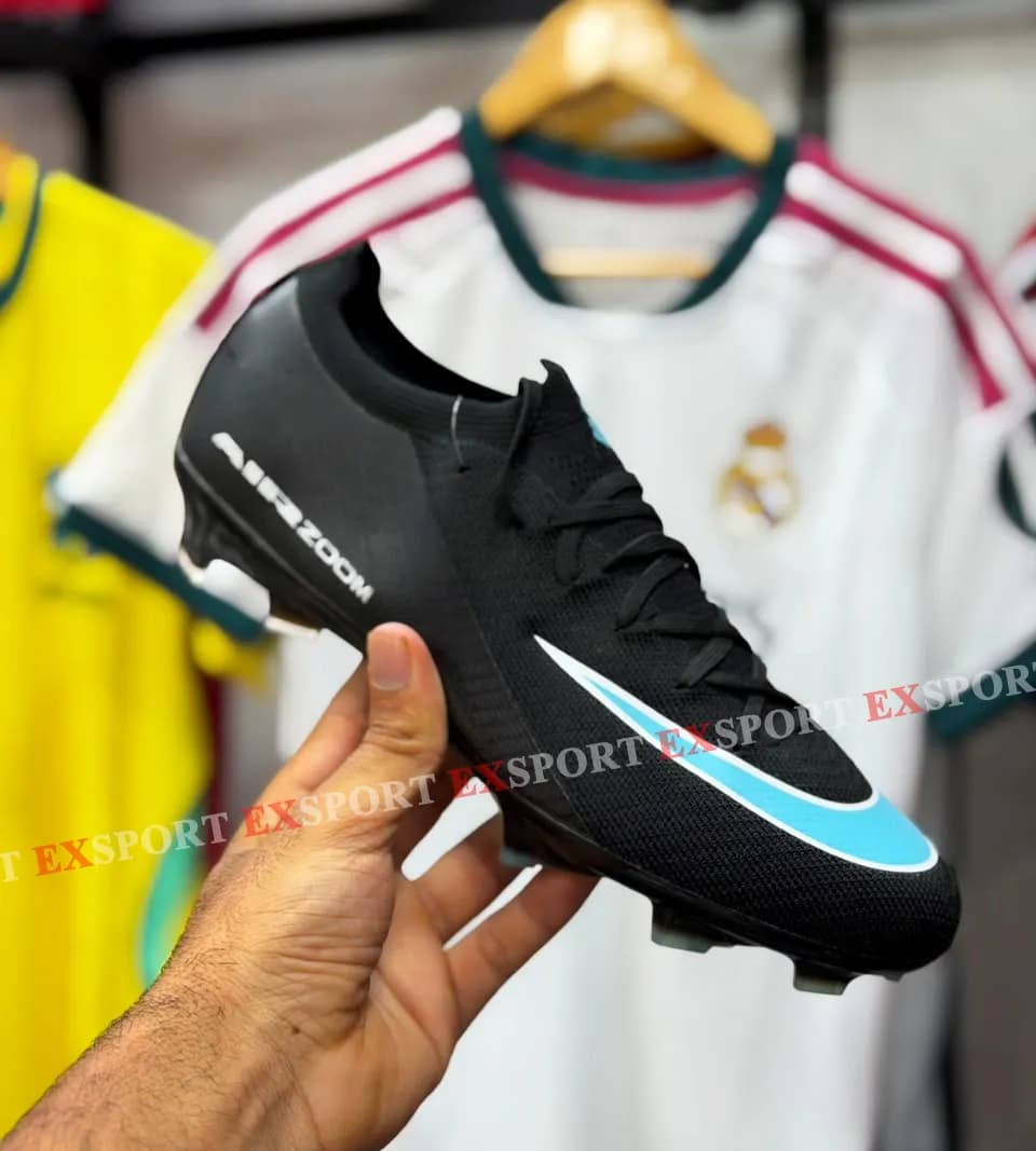 Crampon Nike Air Zoom Mercurial Vapor 16 -Noir ( Avec Sac Crampon Gratuit)
